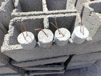 اسپیسر بتنی 5سانتی و 3سانتی سیم دار در مشهد