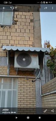 سایبان‌دوتکه در بندر گناوه