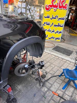 تعمیراکسل و تراش دیسک درجا و جلوبندی و میزان فرمان در فردیس