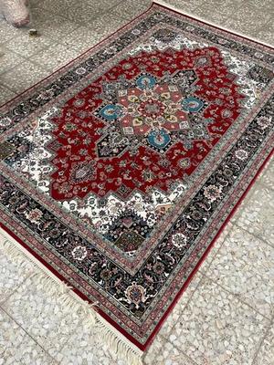 بورس فرش لاکی  (قرمز) کاشان در کاشان