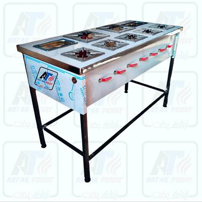 گاز کته پز/گاز املت پزی/اجاق گاز 7شعله کافه صبحانه در مشهد