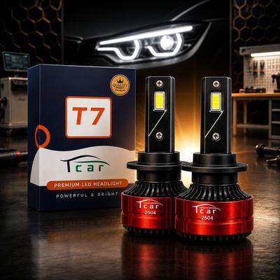 هدلایت T7 Tcar سفید یخی در تهران