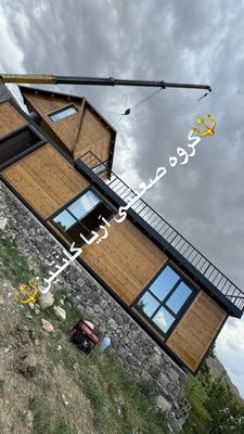 کانکس ویلای ۷۰ متری چوبی در تهران
