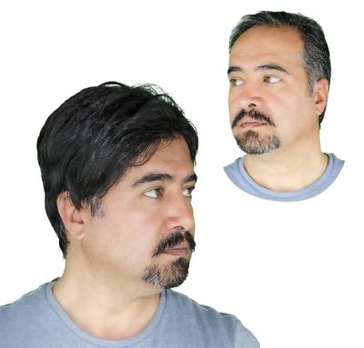 کلاه گیس مردانه کلاهگیس پوستیژ (عمده تک) در تهران