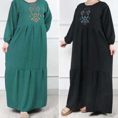 پیراهن ساحلی ابروبادی گلدوزی شده در اصفهان