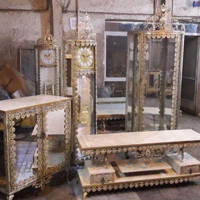 ست کامل جهیزیه برنز برنجی در تهران
