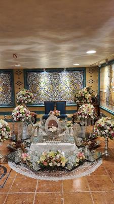 سفره عقد سنتی در تهران