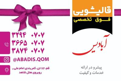 مجتمع قالیشویی آبادیس در قم