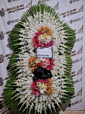 تاج گل۲طبقه ۳طبقه تکی ترحیم تبریک عمده نمایشگاه در تهران