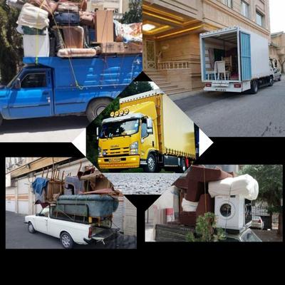 باربری وانت بارخراسان کل مشهدبا کارگر در مشهد