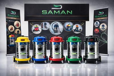 جاروبرقی صنعتی SAMAN فروش مستقیم از کارخانه بدون واسطه در تهران