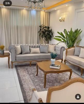 مبل کویین ابزاری فرانسوی کلاسیک استیل کد 40 در تهران