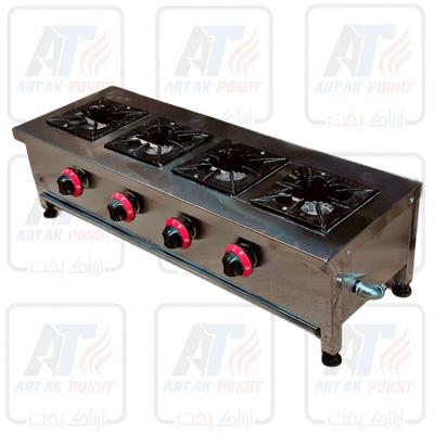 اجاق گاز رومیزی استیل 4و5 شعله استیل رستوران در مشهد