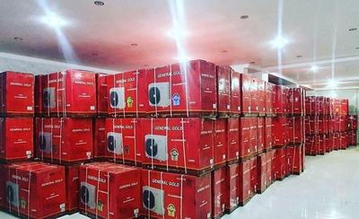 کولر دوتیکه اسپلیت ایستاده گازی جنرال GG-30SVITLL در دزفول