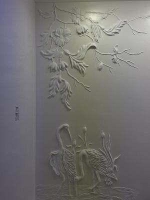 گچبری مدرن در چابهار