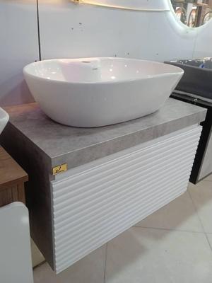 روشویی کابینتی مدل n38سنگی پی وی سی شیرآلات در تهران