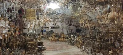 لوستر و وسایل برنجی همه مدل در شیراز