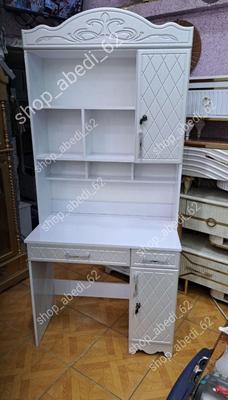 میز تحریر کتابخونه دار وکیوم مدل الماس در قرچک