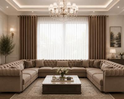 پرده مدرن و لوکس مینیمال و پانچ در مشهد