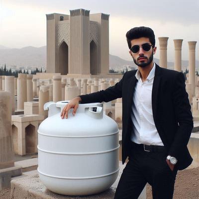 مخزن آب تانکر 350 منبع شرب و آبیاری در تهران