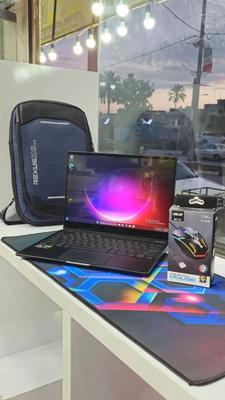 لپتاپ گیمینگ asus rog سبک لمسی باکلاس . اقساطم هست در جارم