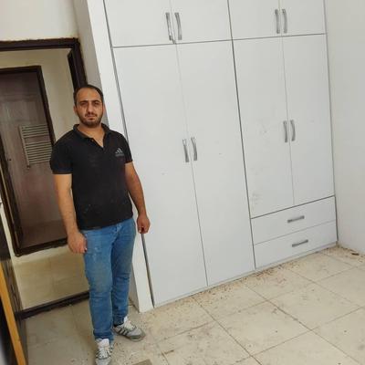 کمددیواری  ام دی اف سفید درجه یک کد ۵۱۰۹ در اردبیل