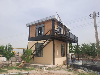 سقف شیبدار، کانکس ،ساندویچ پانل سقف شیروانی در مشهد