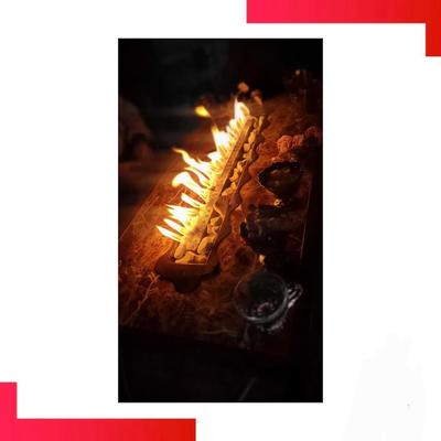 آتشدان گازی اقتصادی برای کافه رستوران | مناسب ویلا و روف گاردن در تهران