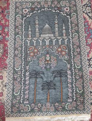 سجاده جانمازی زرکدار 70×110 عمده در یزد