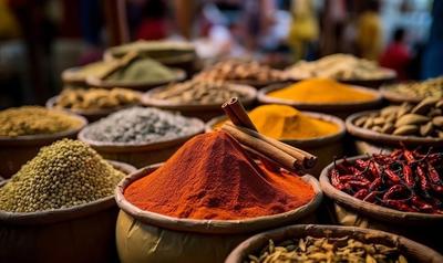 انواع زرد چوبه و دارچین و... در اصفهان