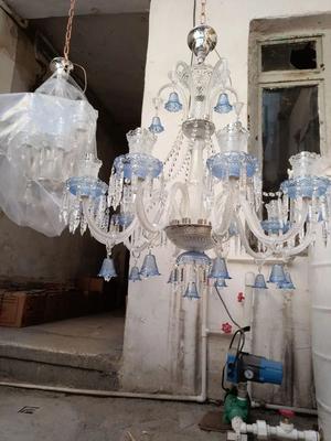 لوستر ترکیبی آبی باکارات در شهرری