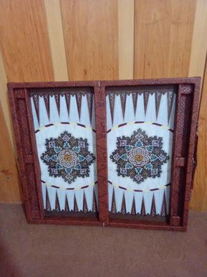 تخته نرد طرح کیف چرم پوست ماری اعلا فقط ۱۴۵۰ در شیراز