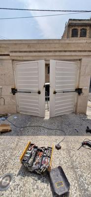 درب برقی تعمیرات موتور کرکره ریموت جک بازویی قفل در شیراز