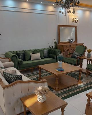مدل فرانسوی ابزاری ۷نفره چوب راش در نصیم‌شهر