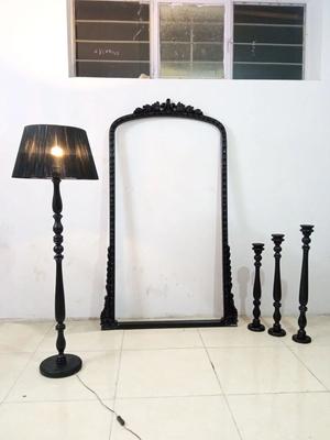 آینه چوب ممرز منبت کاری در مشهد