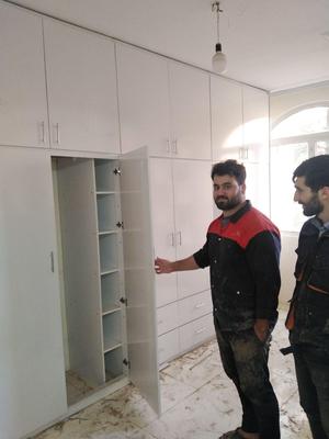 نصابی کابینت، کمددیواری و درب اتاقی، قرنیز در مشهد