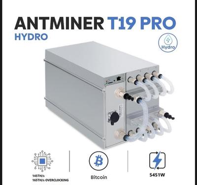 فروش ماینر T19 hydro pro 165th در بندر عباس