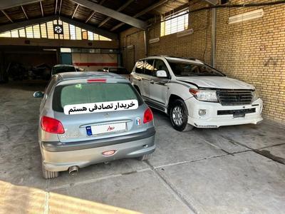 پژو 206 تیپ ۲ معاوضه با ماشین تصادفی در قشم