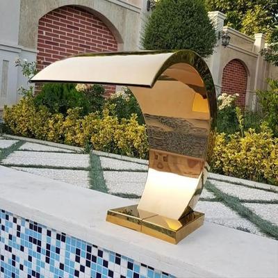 آبنما پرده اب کرتین استخری مدل رونیکا طلائی در مشهد