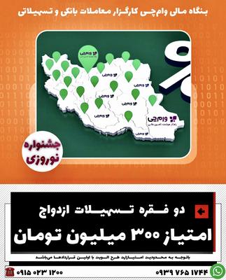 امتیاز ۳۰۰ میلیون تومان ازدواج در زاهدان