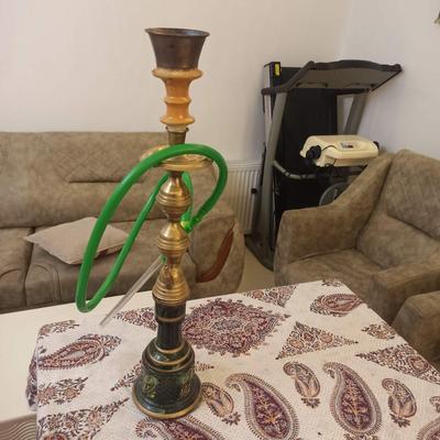 قلیان تمام برنز با شیلنگ نو در تهران