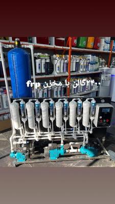 تصفیه آب نیمه صنعتی8000لیتری مدلfol/frp در تهران