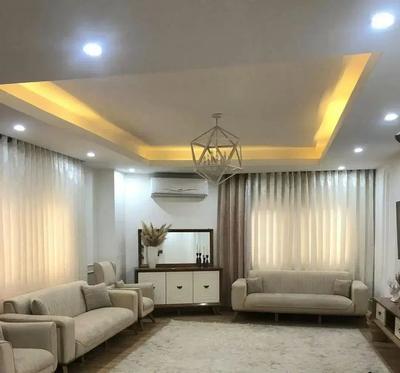 ۵۵متر+پارکینگ سندی+تراورتن+پذیرایی پرده خور+سنددار در اندیشه-شهر جدید