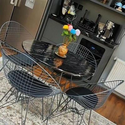 میز و صندلی فلزی رستوران فست فود کافه شاپ در مشهد