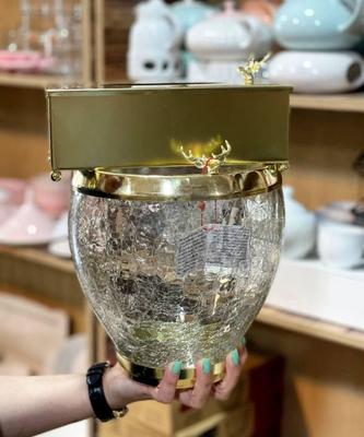 سطل وجادستمال شیشه ابگز در اصفهان