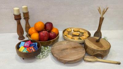 انواع ست پذیرایی چوبی در مشهد