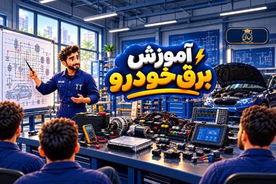 آموزش برق خودرو با عبادی | عملی و ویژه بازار کار + مدرک بین‌المللی