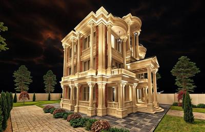 طراحی تخصصی نمای  ساختمان و طراحی ویلا و داخلی در رشت