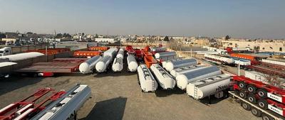 تریلی های مارالِ شرکتی در تهران