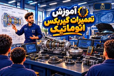 آموزش تعمیرات گیربکس اتوماتیک با عبادی| ویژه بازار کار+مدرک بین‌المللی